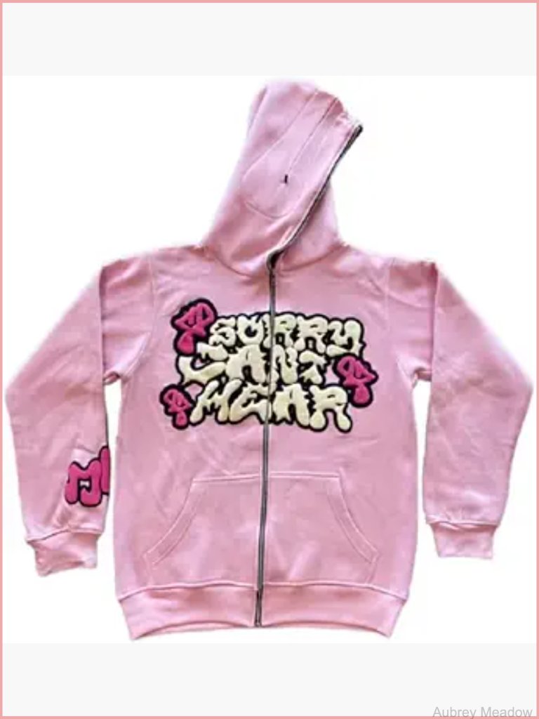 Harajuku Letter Print Zip Up Hoodie Oversized Streetwear Jacket